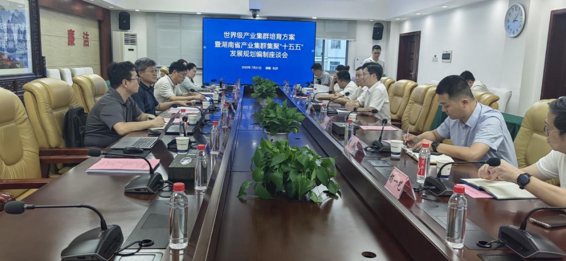 正式起航！湖南省蓄勢聚能駛向世界級產業集群新未來 ——我院作為智庫支持單位合力助航